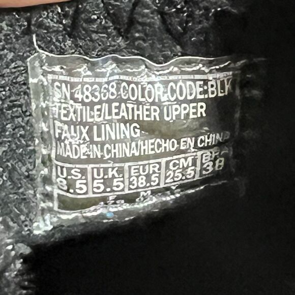 Skechers Boots Womens Size 8.5 Sequin Knit Faux Fur Lined Winter SN48368 - Picture 5 of 10